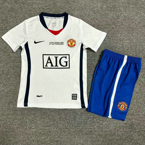 maglia manchester united seconda 2008 2009 bambino