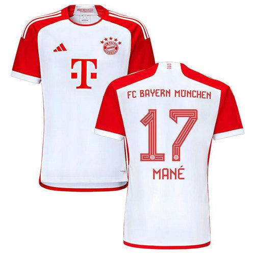 maglia mane 17 bayern münchen prima 2023-2024 uomo