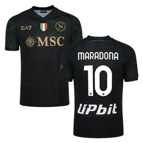 maglia maradona 10 napoli terza 2023-2024 uomo