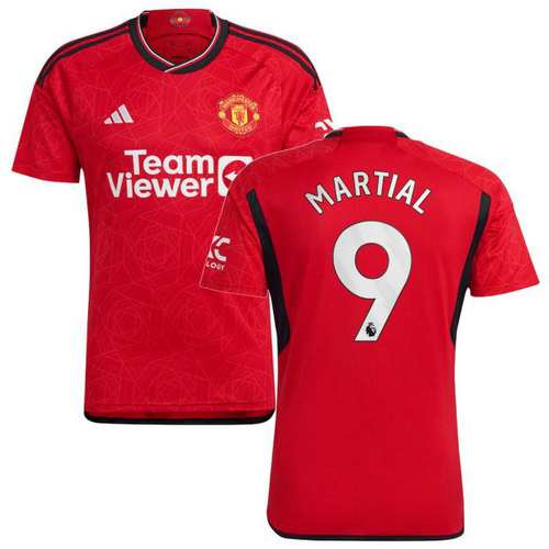 maglia martial 9 manchester united prima 2023-2024 uomo