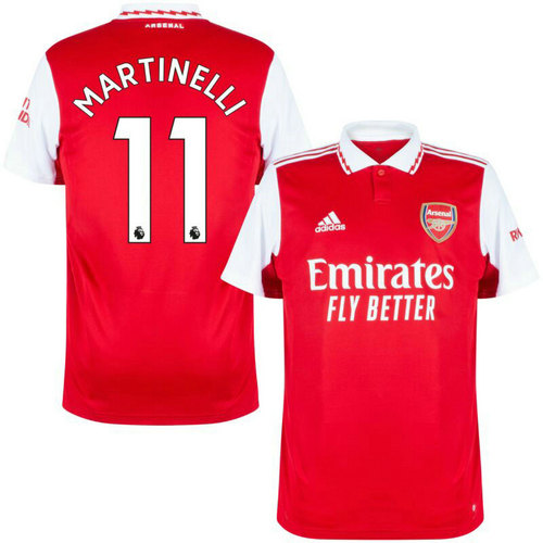 maglia martinelli 11 arsenal prima 2022-2023 a poco prezzo uomo