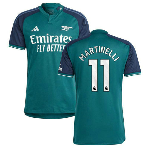 maglia martinelli 11 arsenal terza 2023-2024 uomo