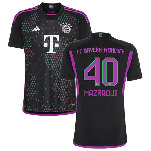 maglia mazraoui 40 bayern münchen seconda 2023-2024 uomo