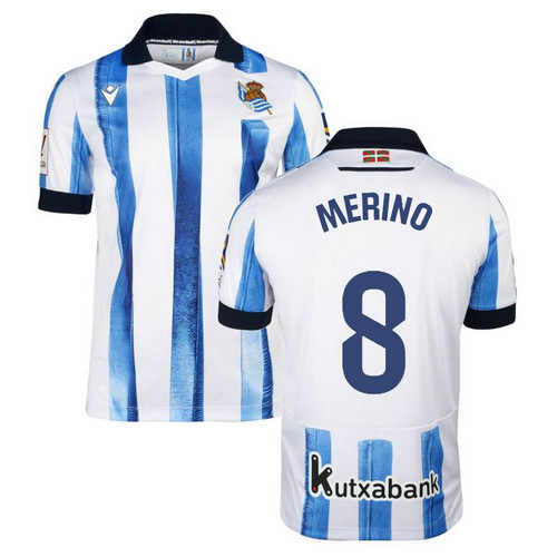 maglia merino 8 real sociedad prima 2023-2024 uomo