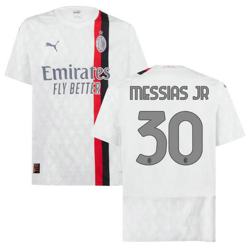 maglia messias jr 30 ac milan seconda 2023-2024 uomo