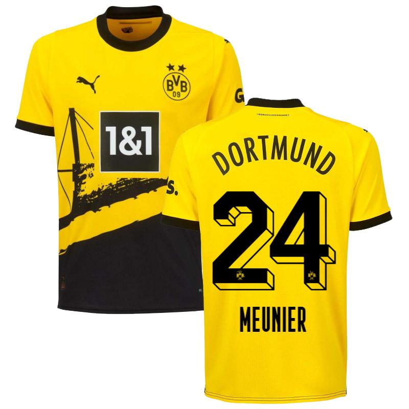 maglia meunier 24 borussia dortmund prima 2023-2024 uomo