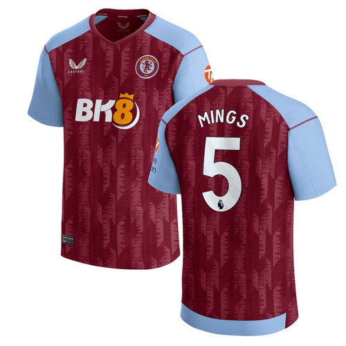 maglia mings 5 aston villa prima 2023-2024 uomo