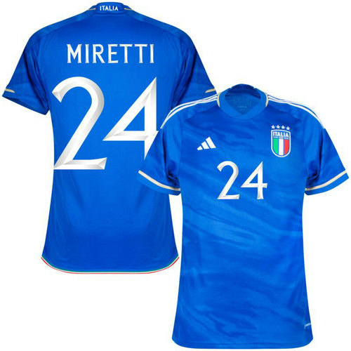 maglia miretti 24 italia prima 2023-2024 a poco prezzo uomo