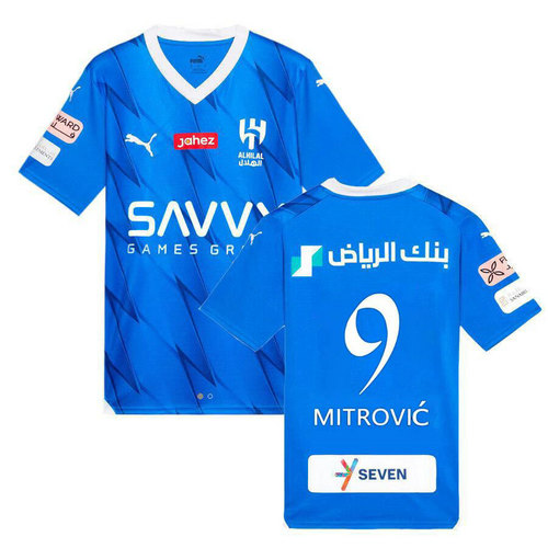 maglia mitrovic al-hilal prima 2023-2024 uomo