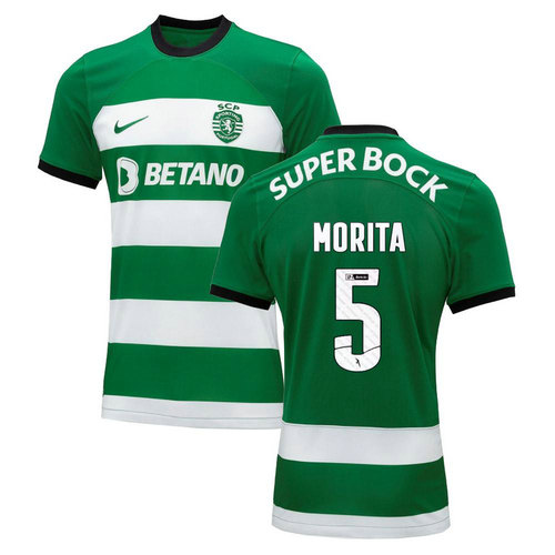 maglia morita 5 sporting lisbona prima 2023-2024 uomo