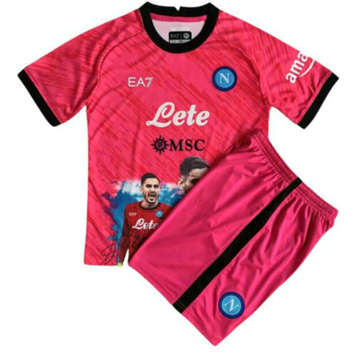 maglia napoli championship image board portiere no. 1 2023-2024 bambino