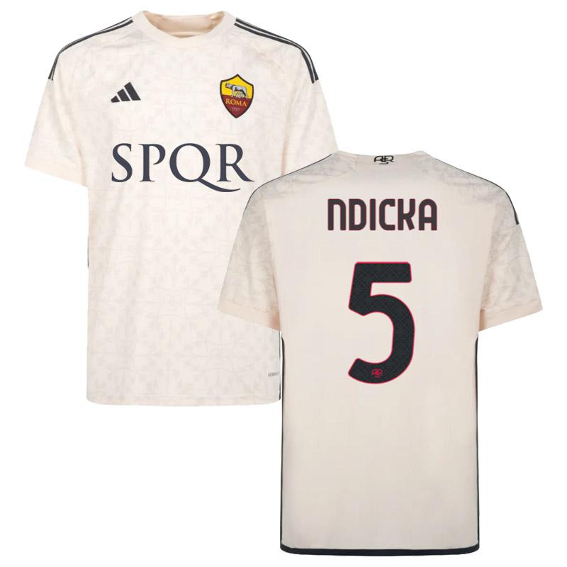 maglia ndicka as roma seconda 2023-2024 uomo