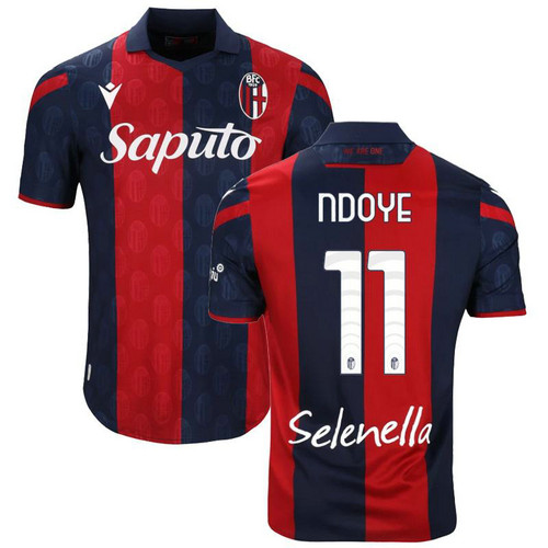 maglia ndoye 11 bologna prima 2023-2024 uomo