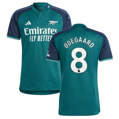 maglia odegaard 8 arsenal terza 2023-2024 uomo