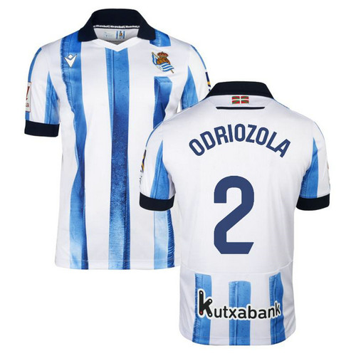 maglia odriozola 2 real sociedad prima 2023-2024 uomo