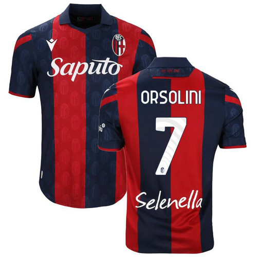 maglia orsolini 7 bologna prima 2023-2024 uomo