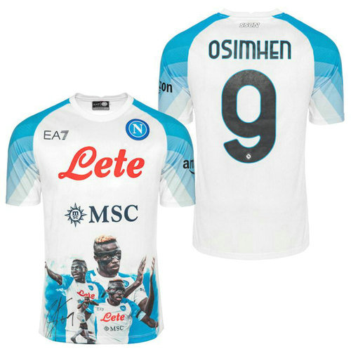 maglia osimhen 9 napoli face game 2022-2023 uomo