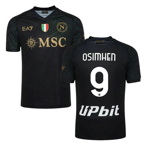 maglia osimhen 9 napoli terza 2023-2024 uomo