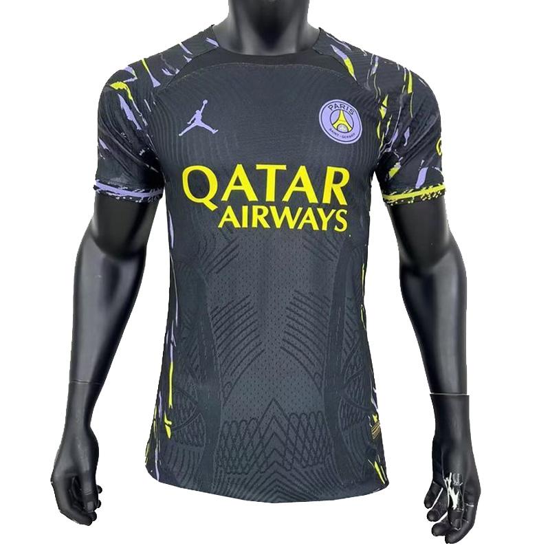 maglia paris saint germain nero 2023-2024 uomo