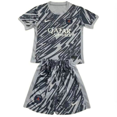 maglia paris saint germain portiere 2024-2025 grigio bambino