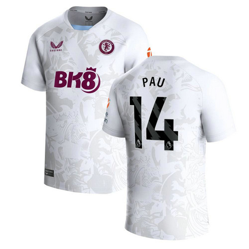 maglia pau 14 aston villa seconda 2023-2024 uomo