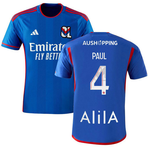 maglia paul 4 olympique lyon terza 2023-2024 uomo