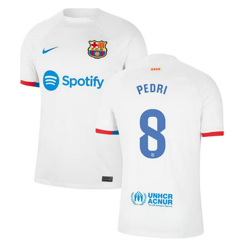 maglia pedri 8 barcellona seconda 2023-2024 uomo