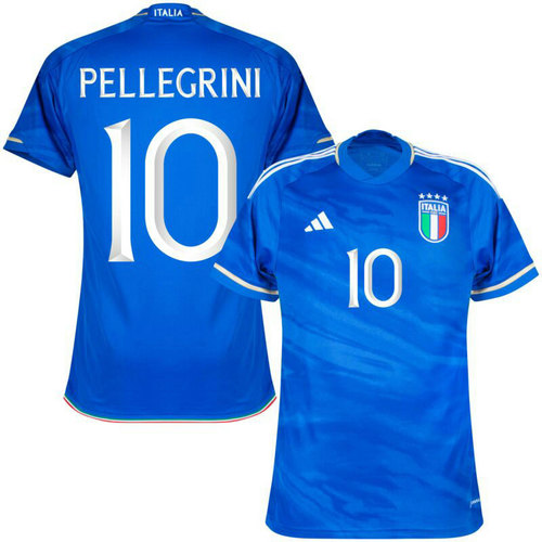 maglia pellegrini 10 italia prima 2023-2024 a poco prezzo uomo