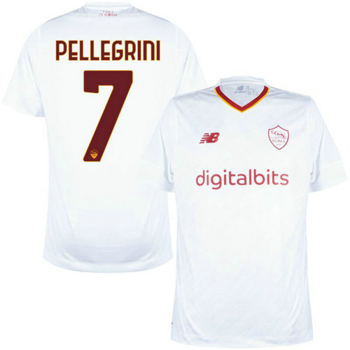 maglia pellegrini 7 as roma seconda 2022-2023 a poco prezzo uomo