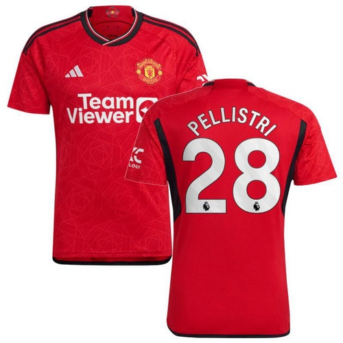 maglia pellistri 28 manchester united prima 2023-2024 uomo