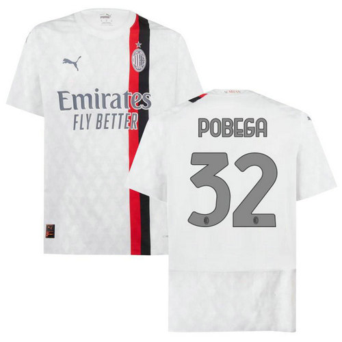 maglia pobega 32 ac milan seconda 2023-2024 uomo