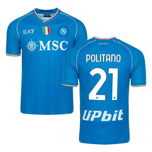 maglia politano napoli prima 2023-2024 uomo