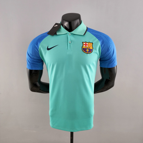 maglia polo barcellona verde 2022-2023 uomo