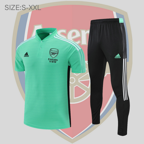 maglia polo calcio arsenal 2022-2023 verde uomo