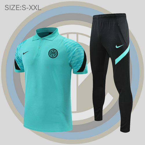 maglia polo calcio inter 2022-2023 verde uomo