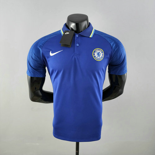 maglia polo chelsea blu 2022-2023 uomo