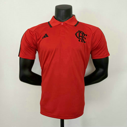 maglia polo flamengo rosso 2023-2024 rosso uomo