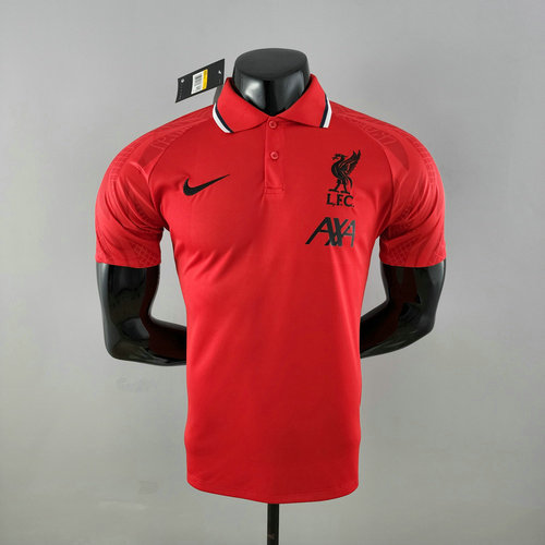 maglia polo liverpool rosso 2022-2023 uomo