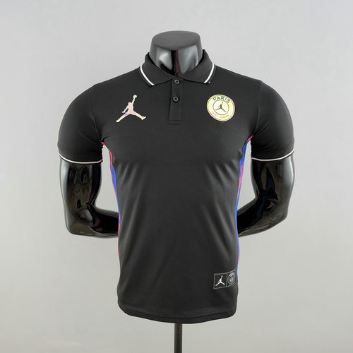 maglia polo paris saint germain nero viola 2022-2023 uomo