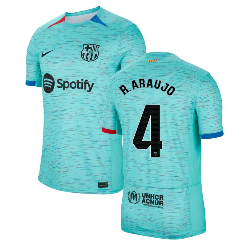 maglia r. araujo barcellona terza 2023-2024 uomo