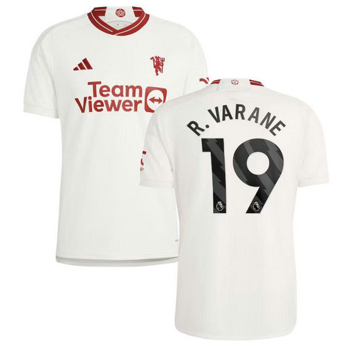 maglia r. varane 19 manchester united terza 2023-2024 uomo