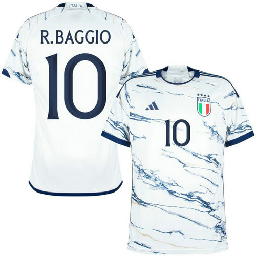 maglia r.baggio 10 italia seconda 2023-2024 a poco prezzo uomo