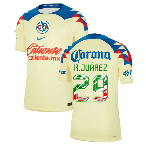 maglia r.juarez 29 club américa prima 2023-2024 uomo