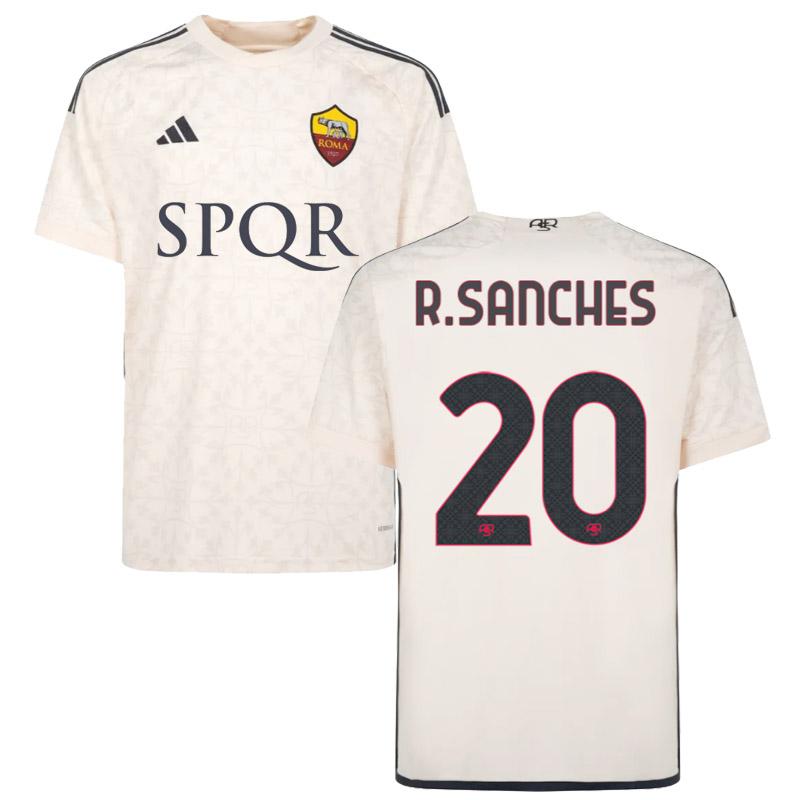 maglia r.sanches as roma seconda 2023-2024 uomo