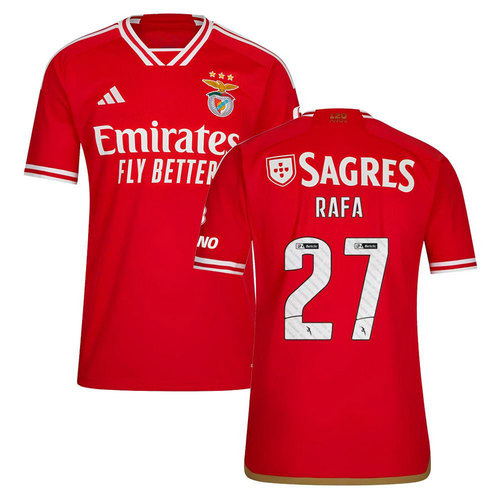 maglia rafa 27 sl benfica prima 2023-2024 uomo