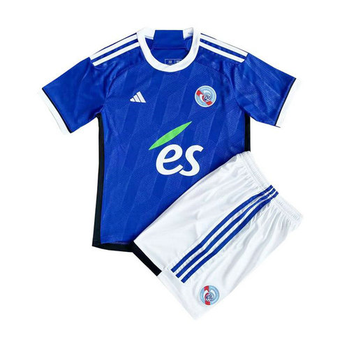 maglia rc strasbourg prima 2023-2024 bambino