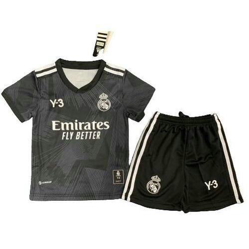 maglia real madrid nero 2021-2022 bambino