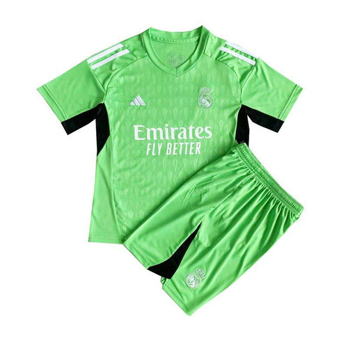 maglia real madrid portiere 2023-2024 verde bambino