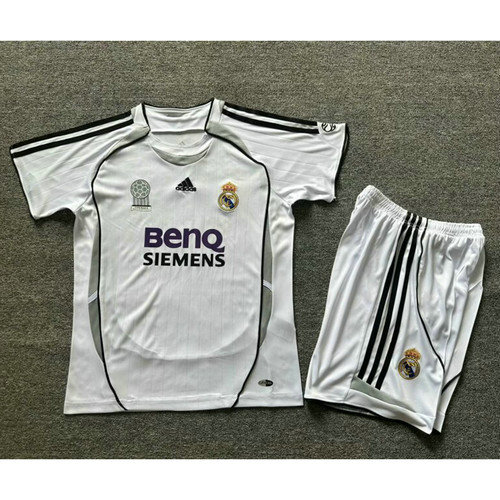 maglia real madrid prima 2006 2007 bambino