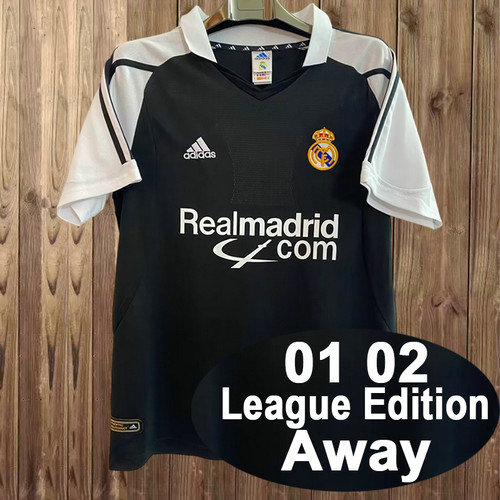 maglia real madrid seconda 2001 2002 uomo